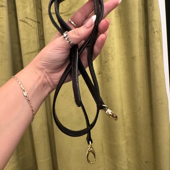 Henri Bendel Pony Hair Zipper & Croc Embossed Crossbody Handbag - Picture 8 of 10